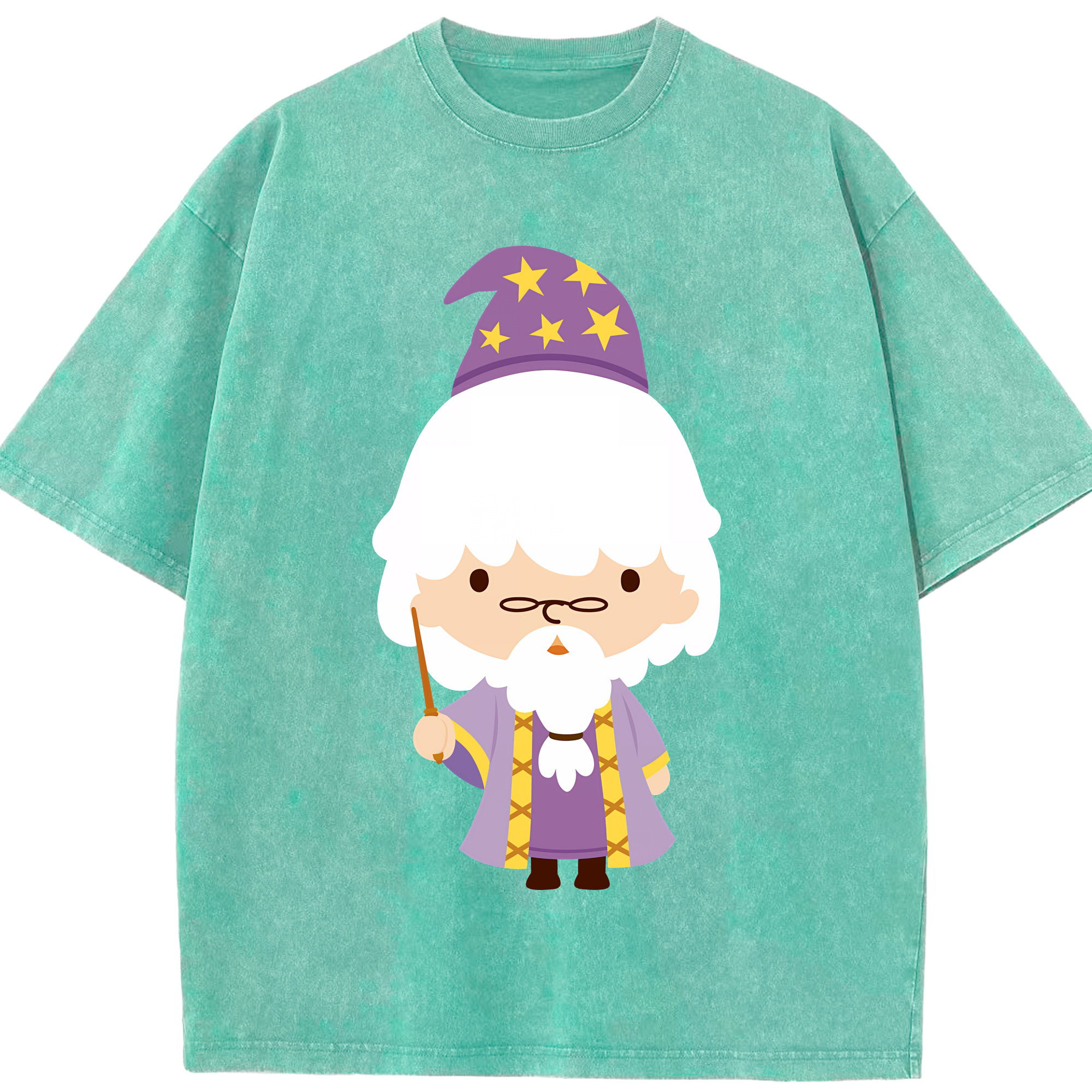 （画像用） Harry Potter ハリー・ポッターシリーズ 綿100% ヴィンテージ風 半袖Tシャツ（フロントプリント）